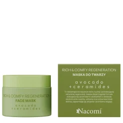 Nacomi - Rich & Comfy Regeneration - Maseczka do Twarzy - Awokado - 40ml