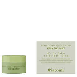 Nacomi - Rich & Comfy Regeneration - Krem pod Oczy - Awokado - 15ml