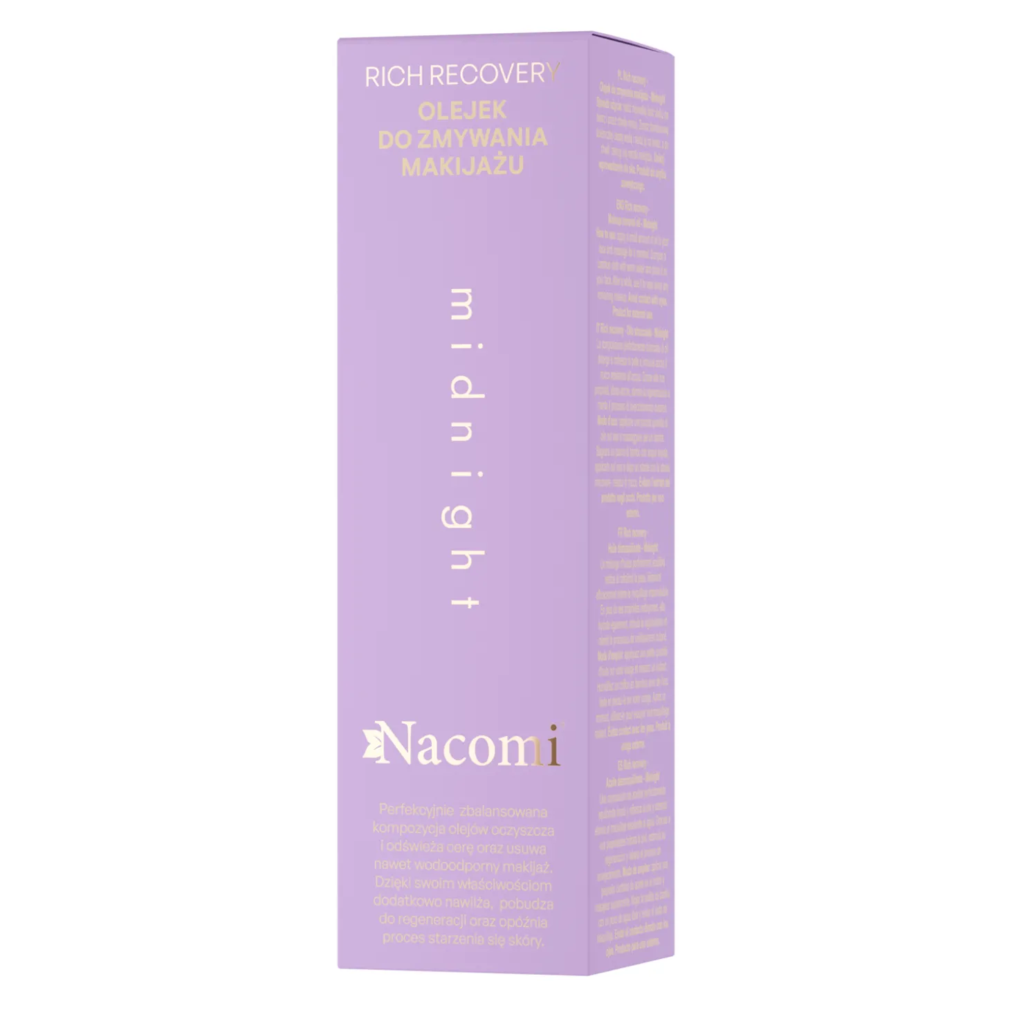 Nacomi - Rich Recovery - Olejek do Zmywania Makijażu - Midnight - 100ml