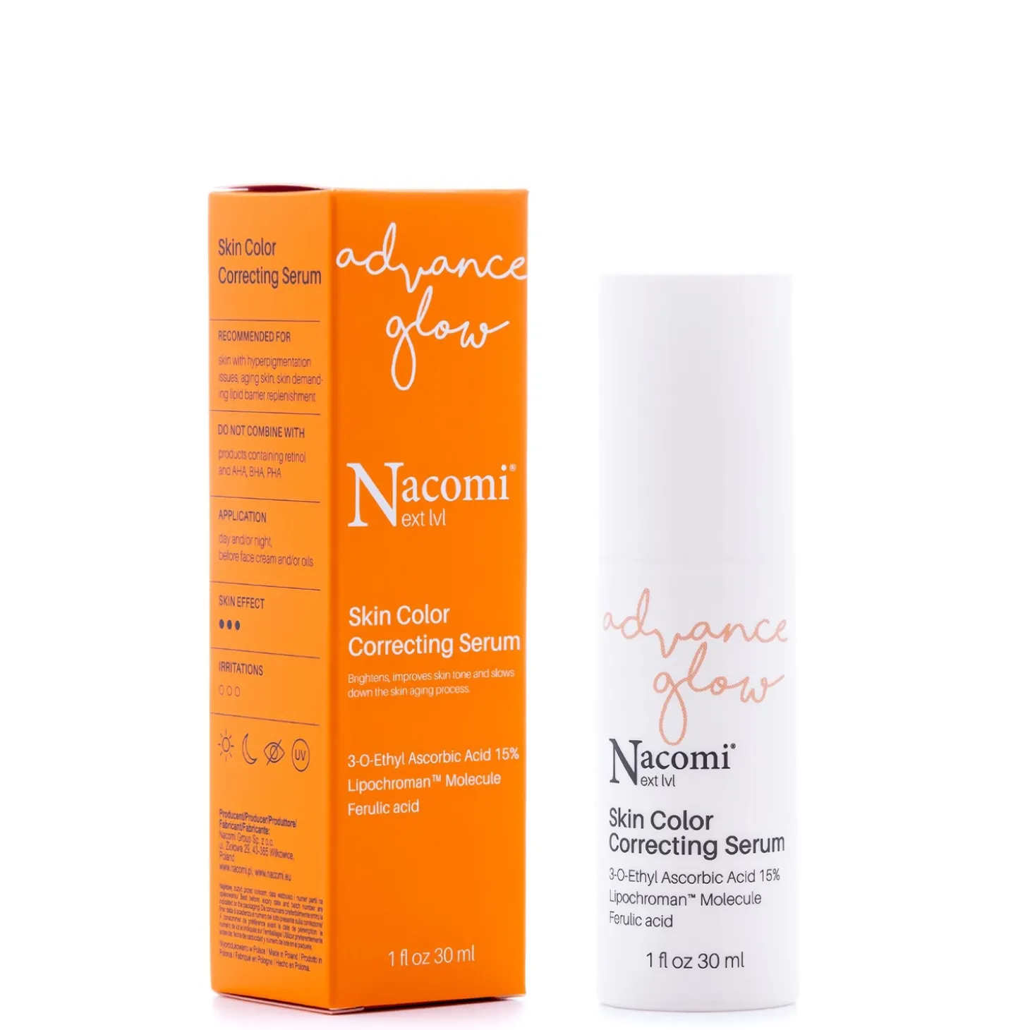 Nacomi - Serum Korygujące Koloryt Skóry - 30ml