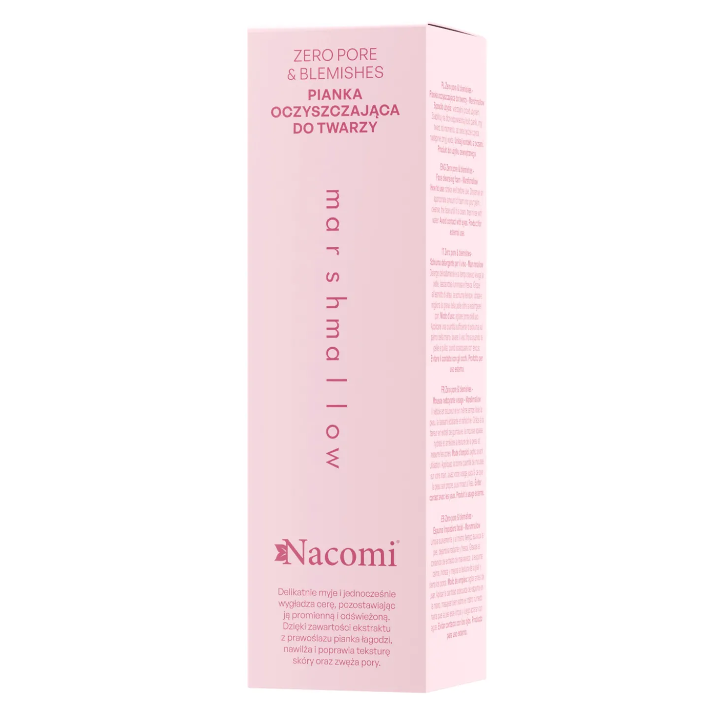 Nacomi - Zero Pore & Blemishes - Pianka Oczyszczająca do Twarzy - Marshmallow - 150ml