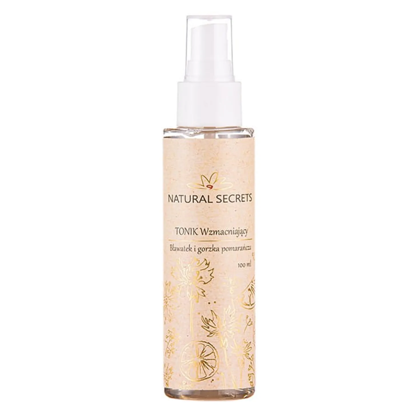 Natural Secrets - Tonik Wzmacniający Bławatek i Gorzka Pomarańcza - 100ml
