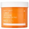Neogen - Dermalogy Carrot Deep Clear Remover Oil Pad - Oczyszczające Płatki do Twarzy - 60szt/150ml
