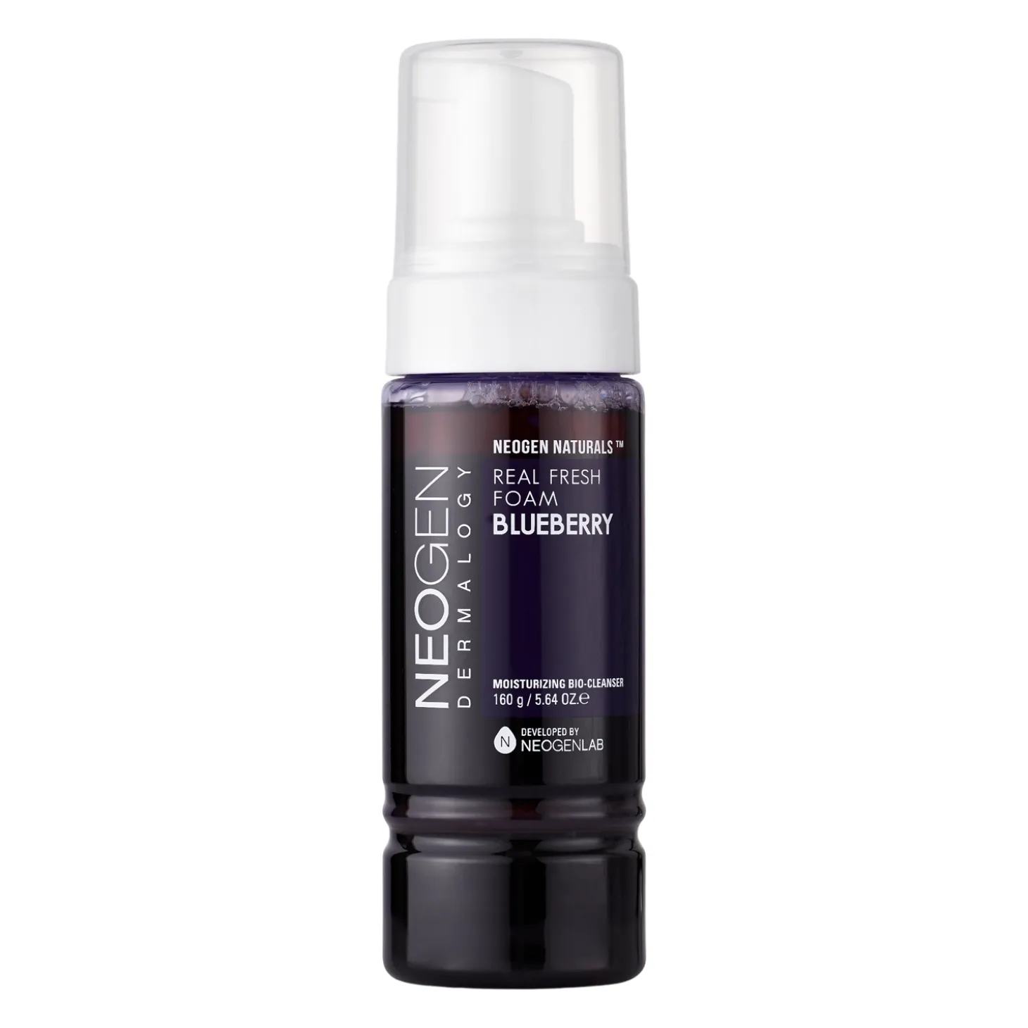 Neogen - Real Fresh Blueberry - Oczyszczająca Pianka do Twarzy z Ekstraktem z Borówki - 160ml