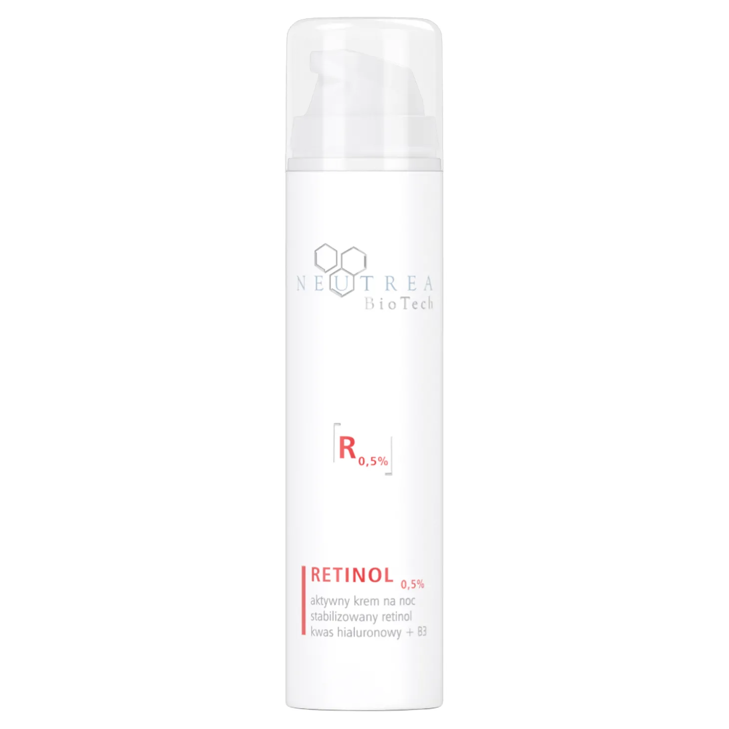 Neutrea - Retinol 0,5% - Aktywny Krem na Noc z Retinolem - 50ml