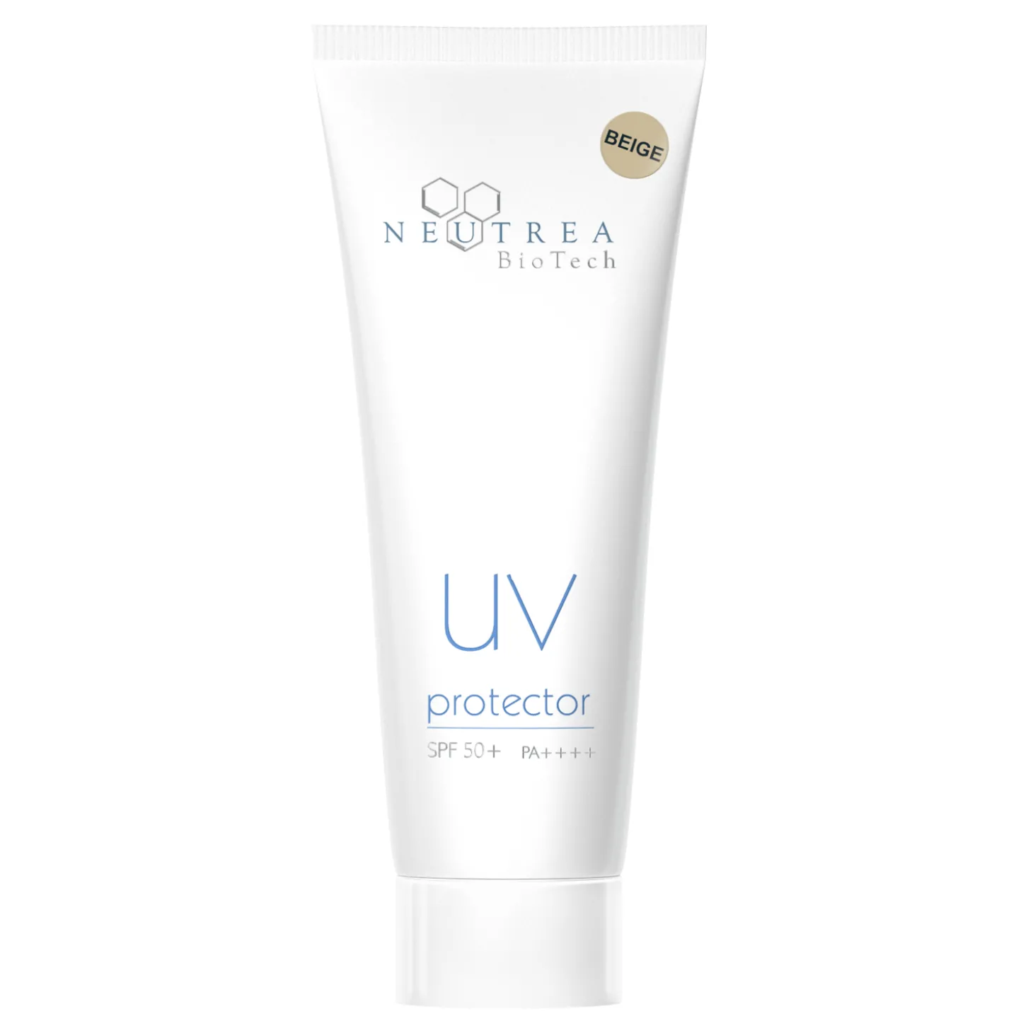 Neutrea - UV Protector SPF50+/PA++++ - Krem Ochronny - Beige/Chłodny - 75ml
