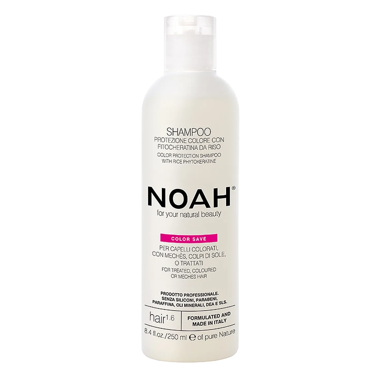 Noah - Color Protection Shampoo with Rice Phytokeratin - Szampon do Włosów Farbowanych - 250ml