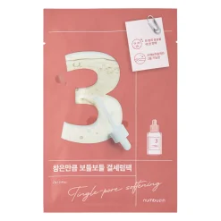Numbuzin -  No.3 - Tingle-Pore Softening Sheet Mask - Maseczka w Płachcie Zmniejszająca Pory - 27g