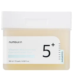 Numbuzin - No.5 Vitamin - Niacinamide Concentrated Pad - Płatki z Niacynamidem do Twarzy - 180ml/70szt.