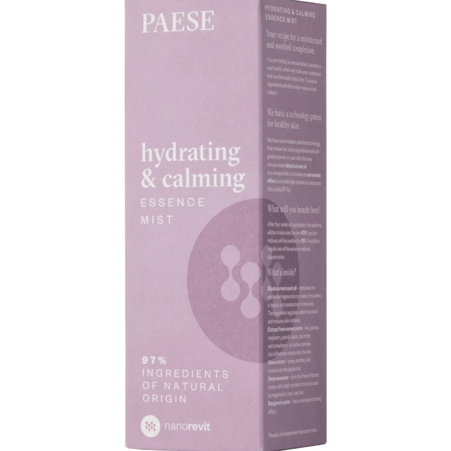 Paese - Nanorevit - Nawilżająco - Łagodząca Esencja w Mgiełce - 100ml