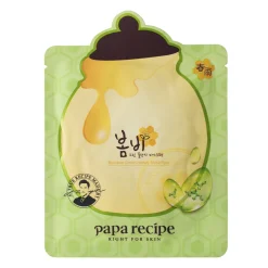 Papa Recipe - Bombee Green Honey Mask - Wzmacniająco-Ujędrniająca Maska w Płachcie z Awokado - 1szt/25g