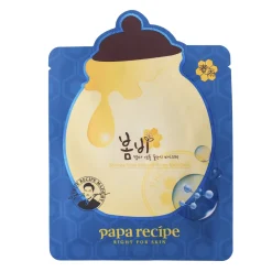 Papa Recipe - Bombee Pepta Ampoule Honey Mask - Wygładzająca Maska w Płachcie z Peptydem - 1szt/25g