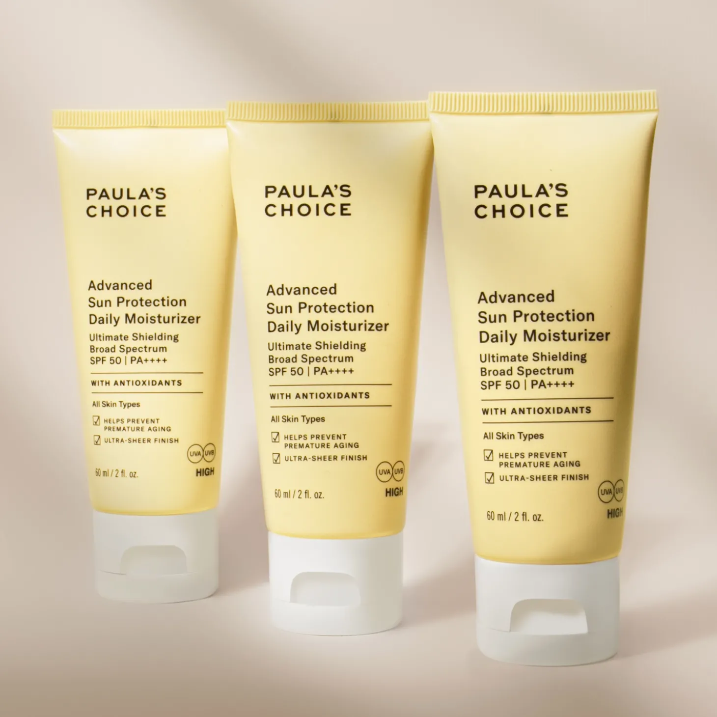 Paula's Choice - Advanced Protection Daily Moisturiser SPF 50 PA++++ - Krem Nawilżający na Dzień - 60ml
