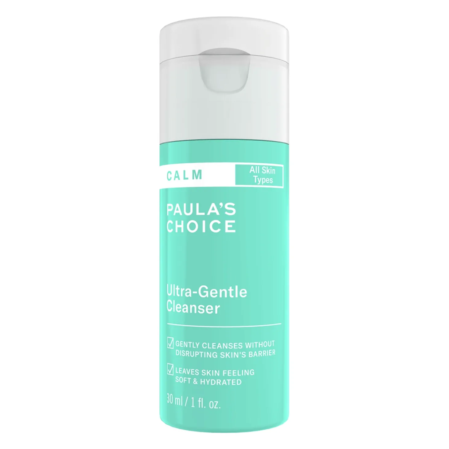 Paula's Choice - Calm Ultra-Gentle Cleanser - Delikatny Żel Myjący - 30ml