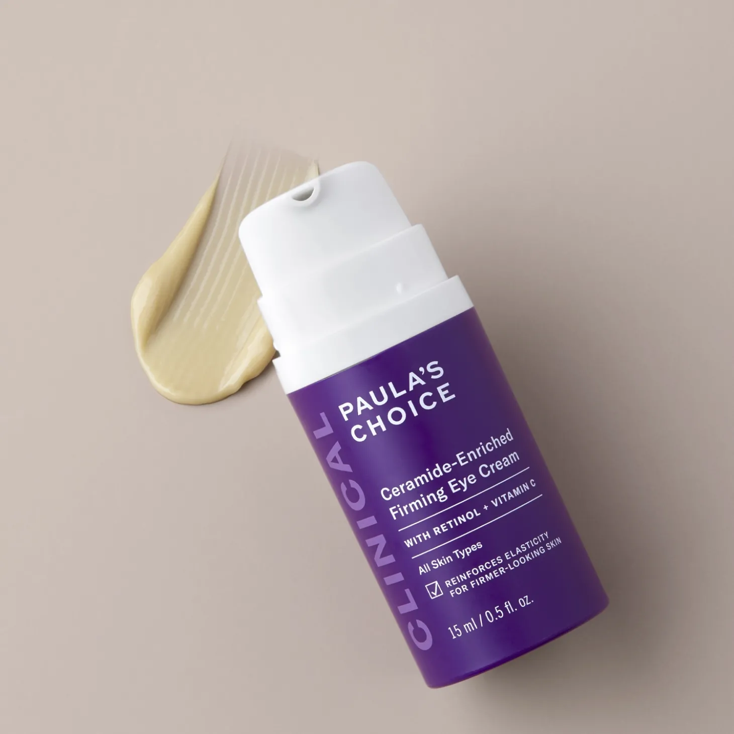 Paula's Choice - Clinical - Ceramide-Enriched Firming Eye Cream - Ujędrniający Krem pod Oczy z Ceramidami - 15ml