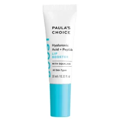 Paula's Choice - Hyaluronic Acid + Peptide Lip Booster - Przeciwstarzeniowy i Nawilżający Balsam do Ust z Kwasem Hialuronowym, Peptydami i Skwalanem - 10ml