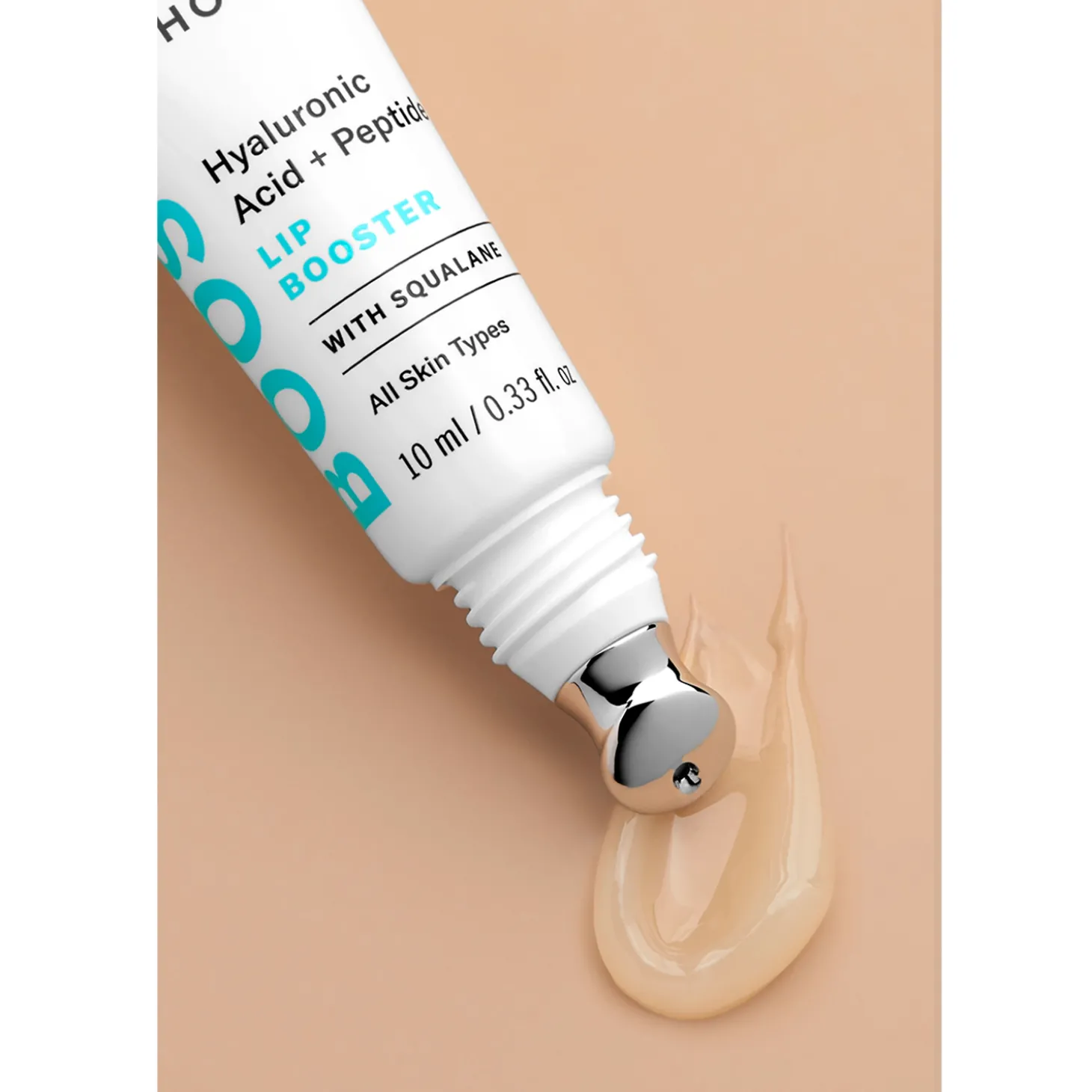 Paula's Choice - Hyaluronic Acid + Peptide Lip Booster - Przeciwstarzeniowy i Nawilżający Balsam do Ust z Kwasem Hialuronowym, Peptydami i Skwalanem - 10ml