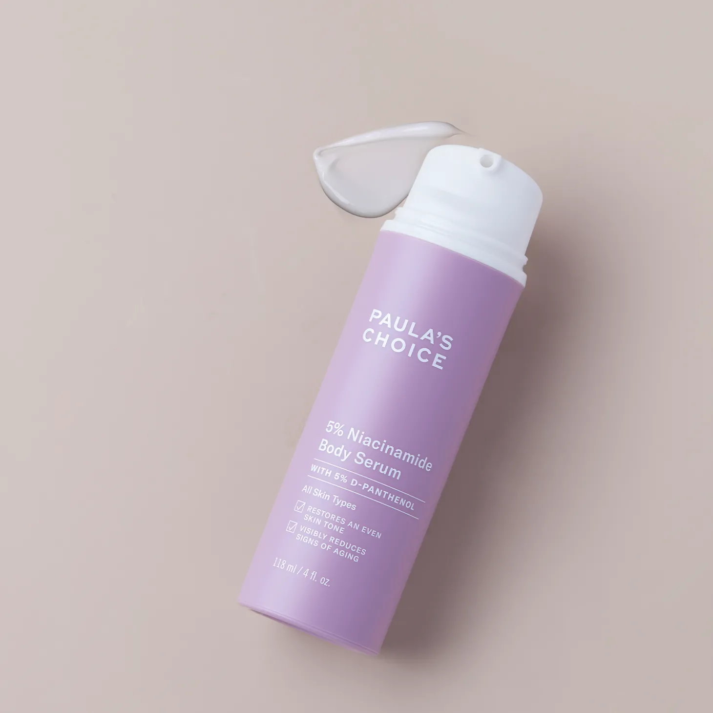Paula's Choice - 5% Niacinamide Body Serum - Lekkie Serum do Ciała z Niacynamidem i Pantenolem - 118ml