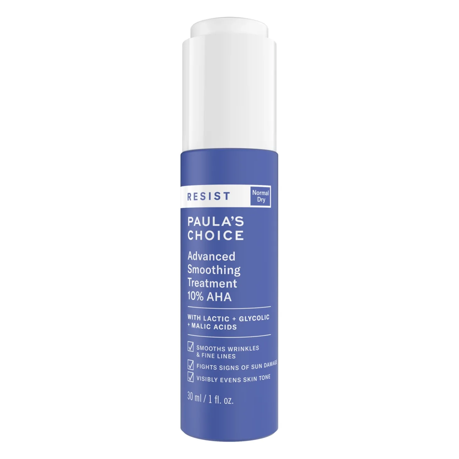 Paula's Choice - Resist - Advanced Smoothing Treatment 10% AHA - Kwasowy Koktajl Wygładzający - 30ml