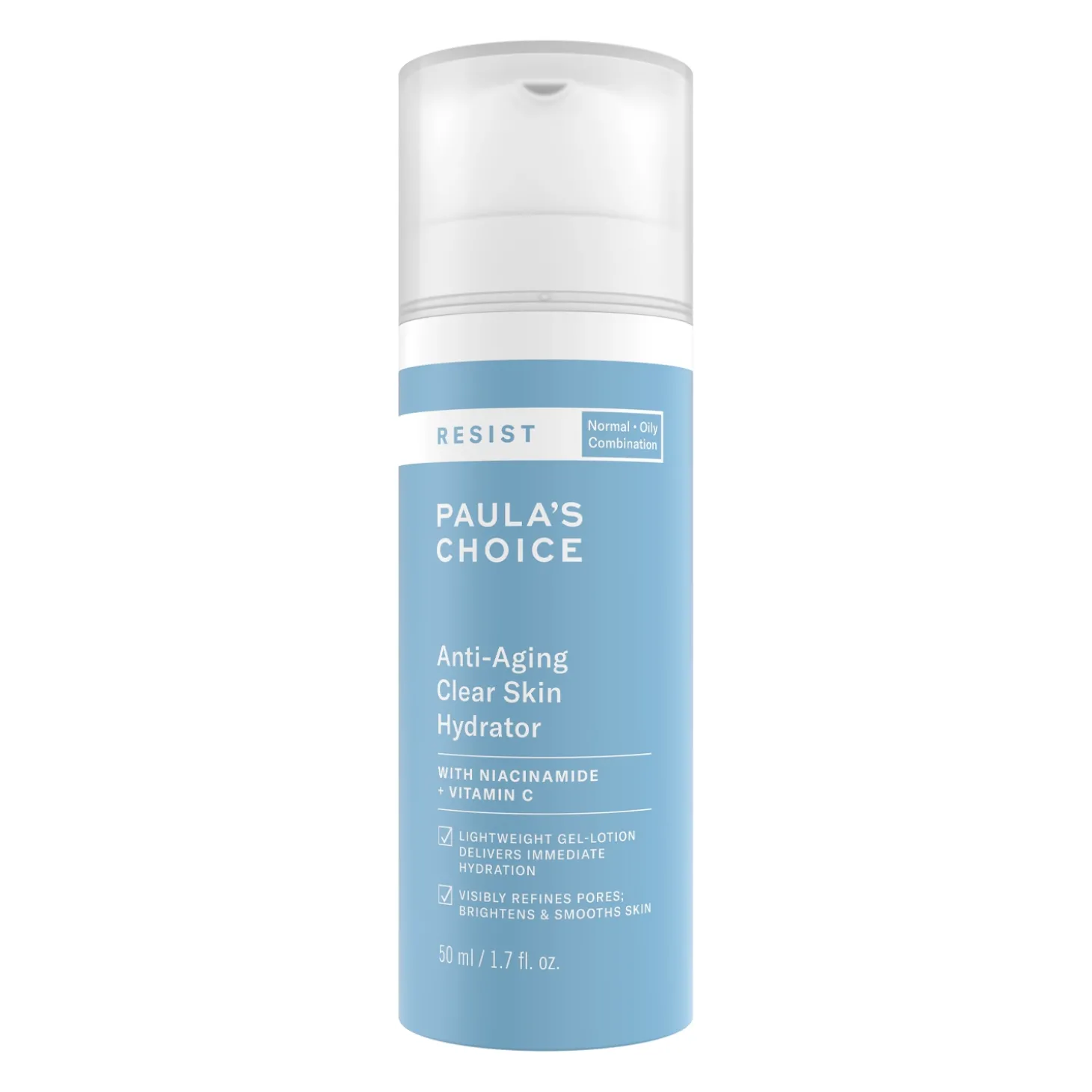 Paula's Choice - Resist - Anti-Aging Clear Skin Hydrator - Przeciwzmarszczkowy Krem na Noc - 50ml