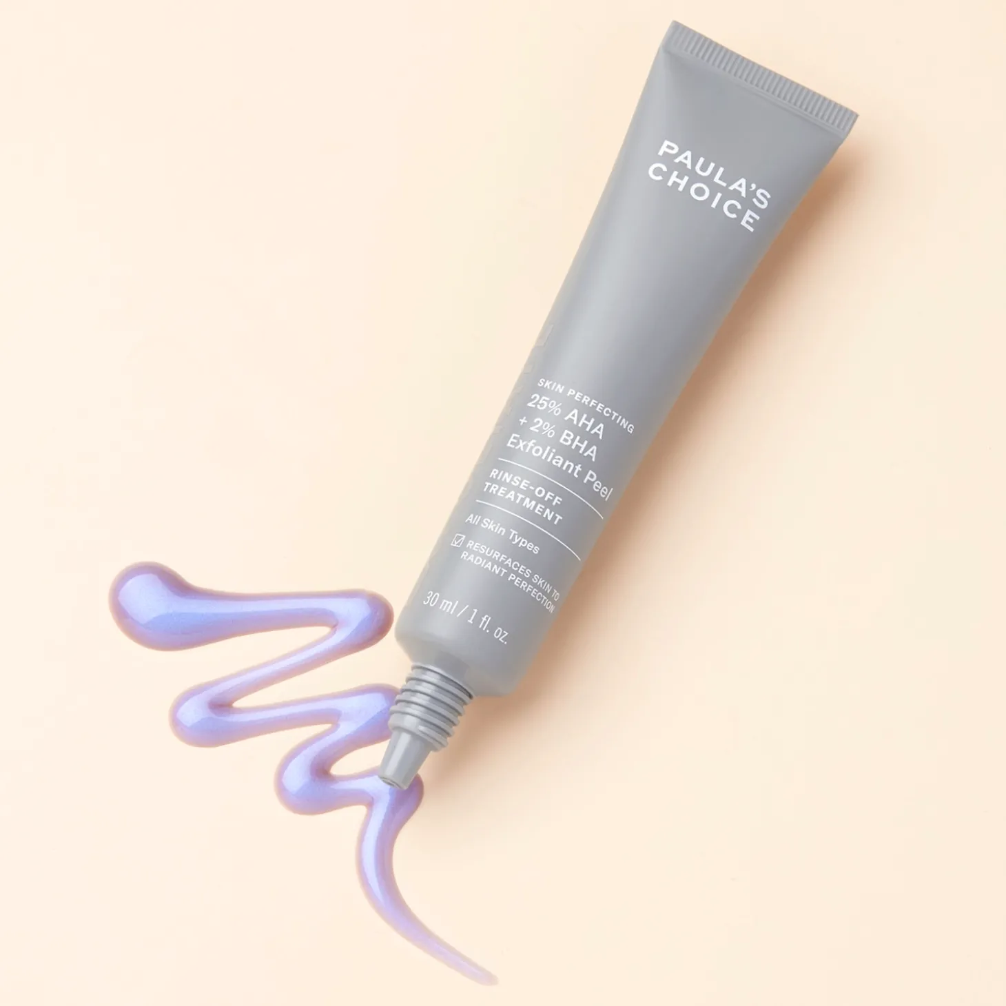 Paula's Choice - Skin Perfecting 25% AHA + 2% BHA Exfoliant Peel - Delikatny Peeling Złuszczający Wygładzający Zmarszczki - 30ml