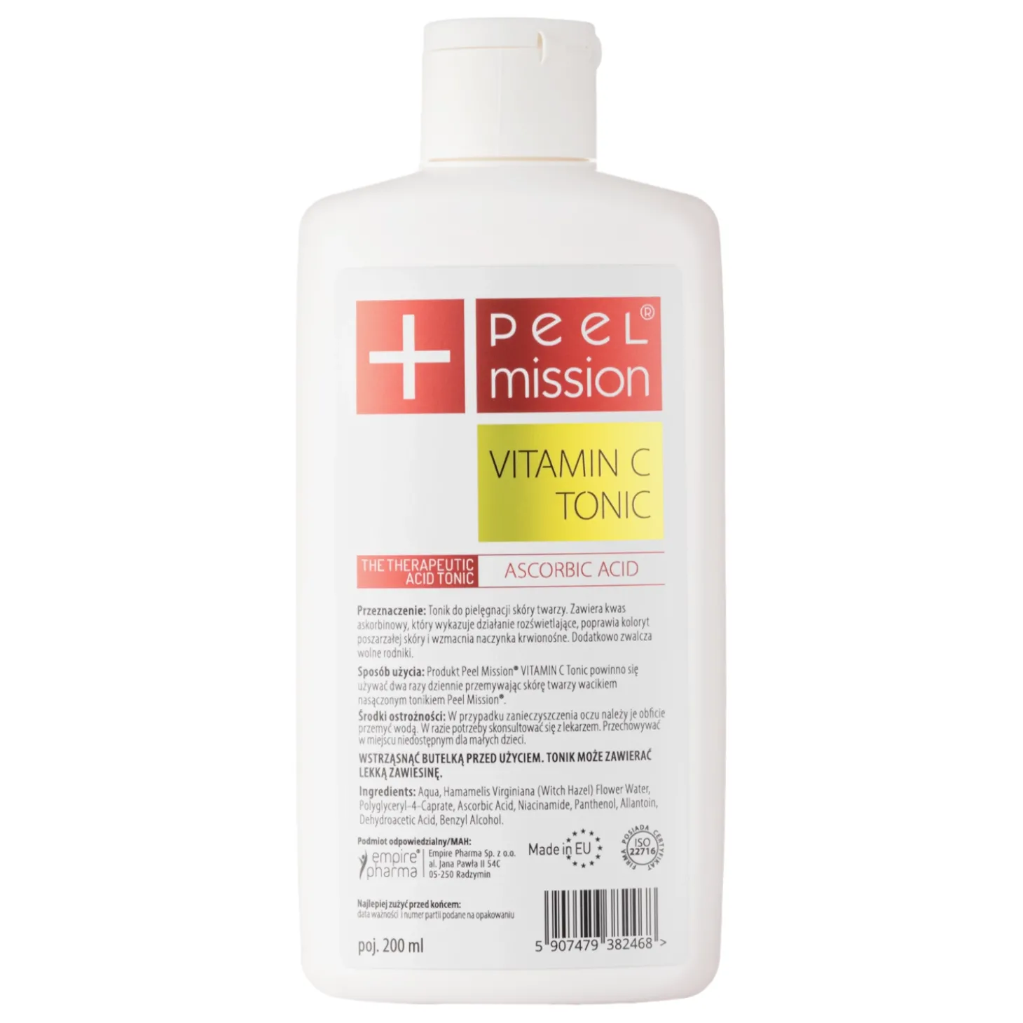 Peel Mission - Vitamin C Tonic - Tonik z Witaminą C - 200ml