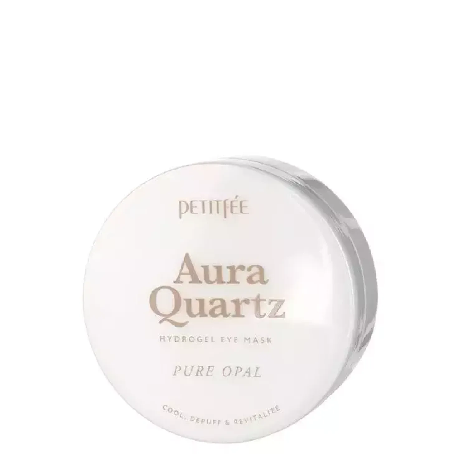 Petitfee - Aura Quartz Hydrogel Eye Mask Pure Opal - Hydrożelowe Płatki pod Oczy - 40szt.