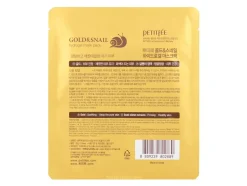 Petitfee - Gold & Snail Hydrogel Mask Pack - Hydrożelowa Maska do Twarzy z Filtratem ze Śluzem Ślimaka - 30g