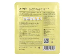 Petitfee - Gold Hydrogel Mask Pack - Hydrożelowa Maska ze Złotem i Ekstraktem z Żeń-Szenia - 32g