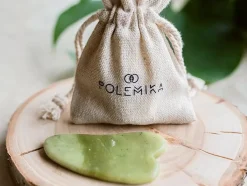 Polemika - Jadeitowa Płytka Gua Sha do Masażu Twarzy i Szyi