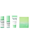 Purito Seoul - Wonder Releaf Centella Mini Kit Unscented - Zestaw Bezzapachowych Produktów Łagodzących