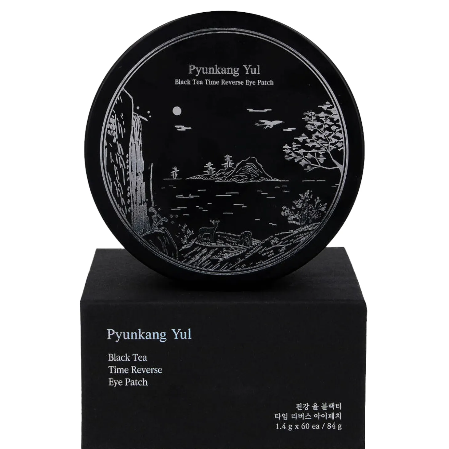 Pyunkang Yul - Black Tea Time Reverse Eye Patch - Hydrożelowe Płatki pod Oczy - 60szt
