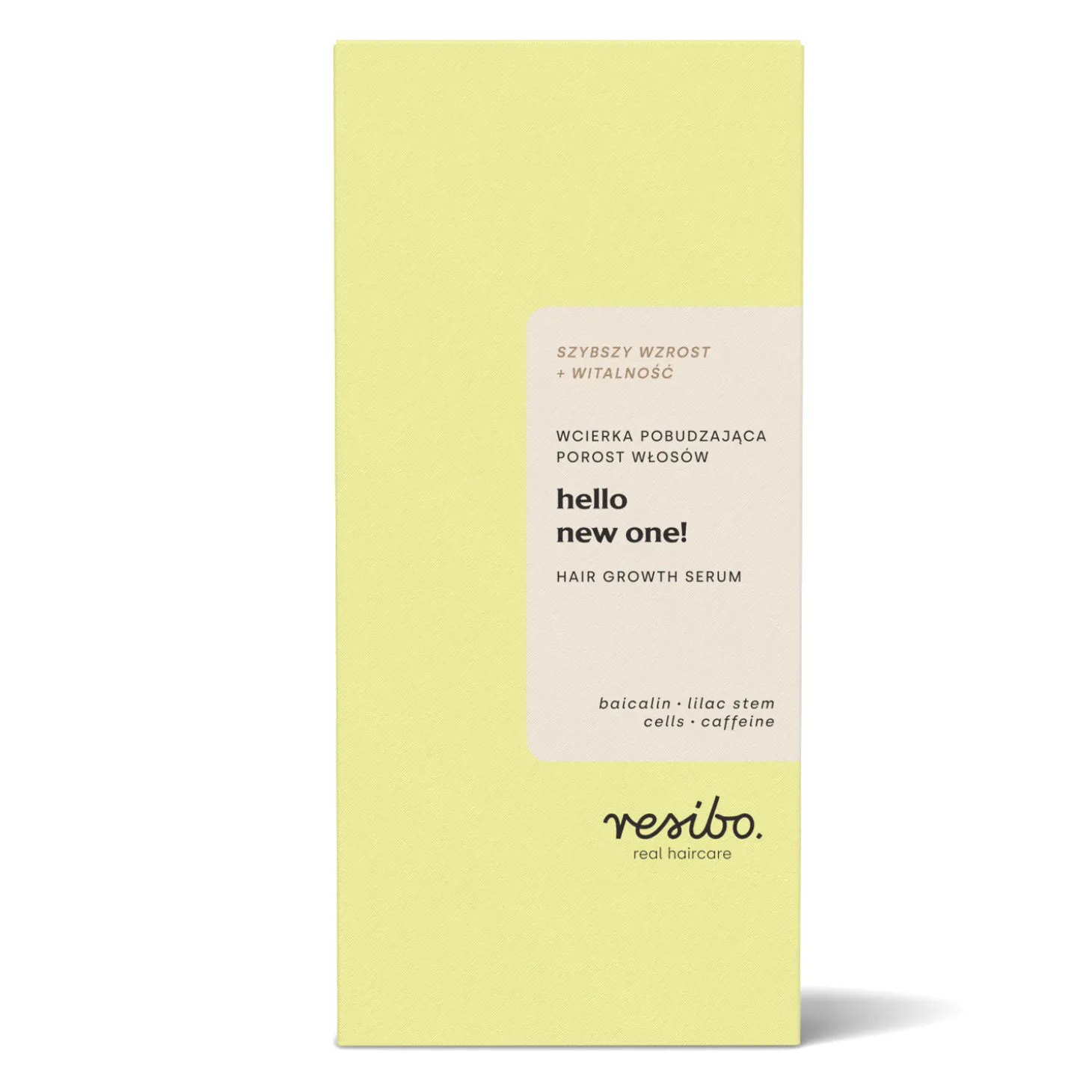 Resibo - Hello New One - Hair Growth Serum - Wcierka Pobudzająca Porost Włosów - 100ml