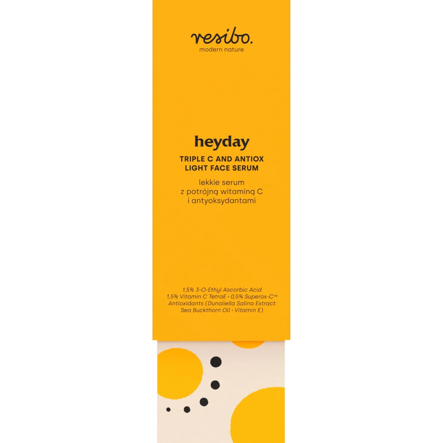 Resibo - Heyday - Lekkie Serum z Potrójną Witaminą C i Antyoksydantami - 30ml