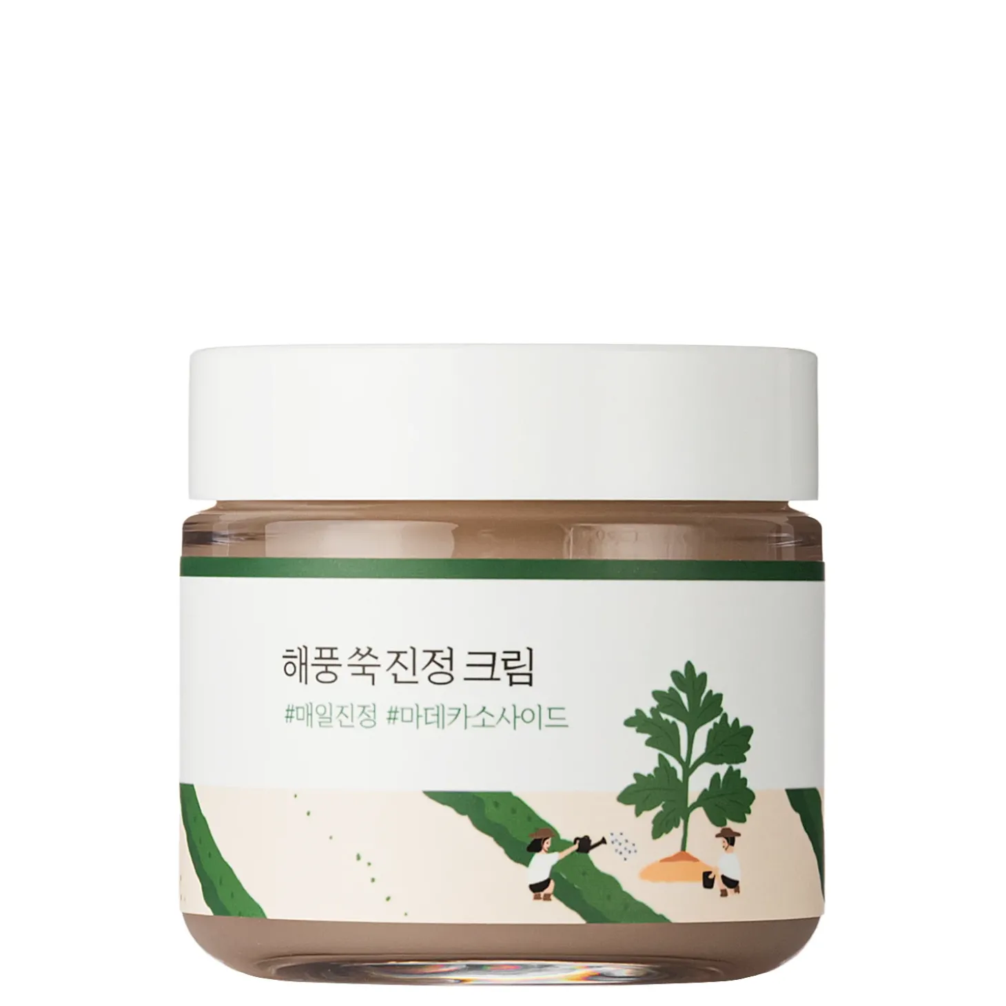 Round Lab - Mugwort Calming Cream - Odżywczy Krem do Twarzy - 80ml