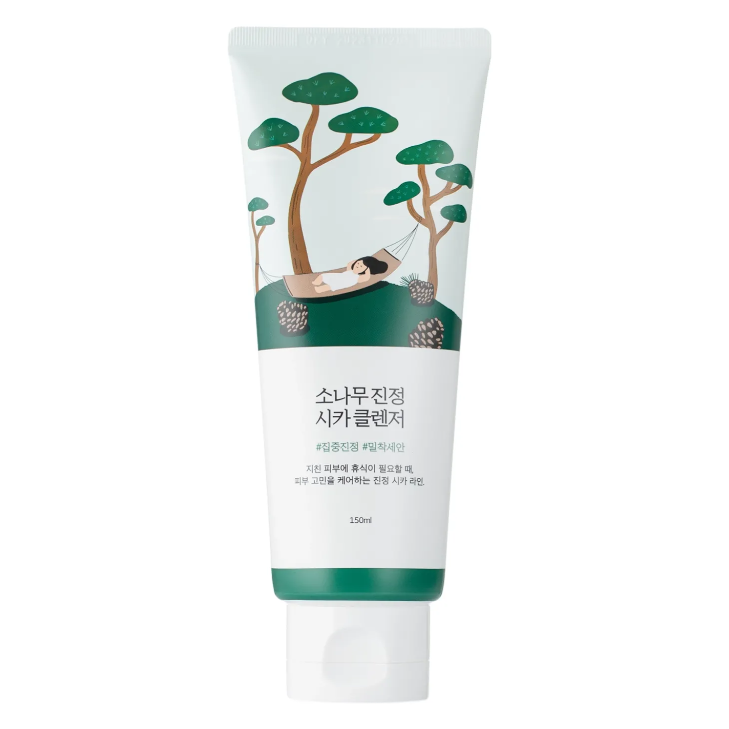 Round Lab - Pine Calming Cica Cleanser - Żel do Mycia Twarzy - 150ml