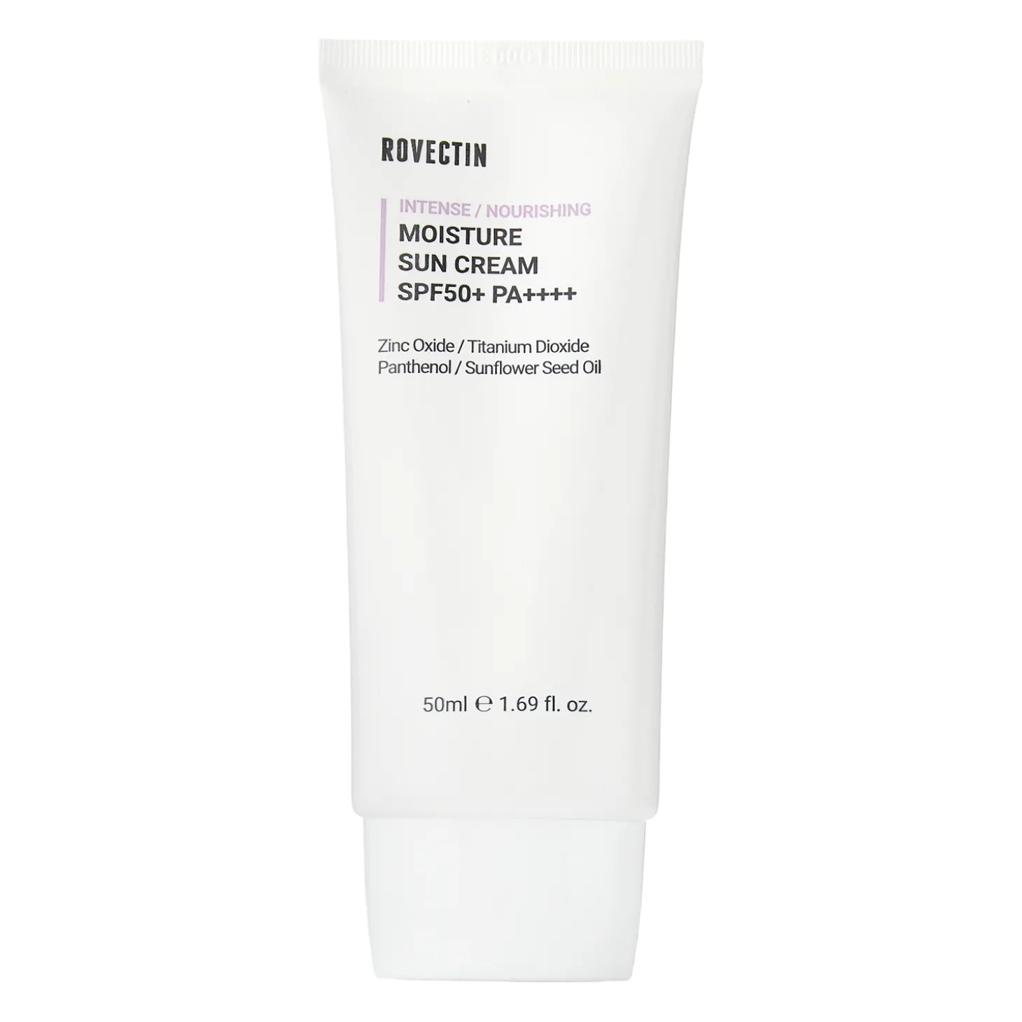 Rovectin - Intense Moisture Sun Cream SPF50+/PA++++ - Nawilżający Krem do Twarzy z Filtrem - 50ml