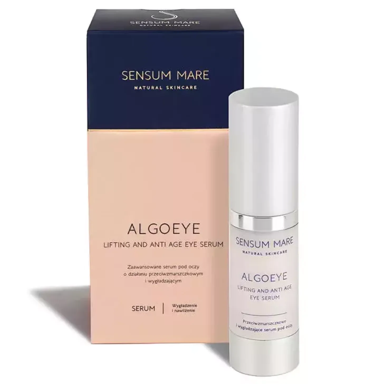 Sensum Mare - Algoeye Serum - Lifting And Anti Age Eye Serum - Przeciwzmarszczkowe Serum pod Oczy - 15ml
