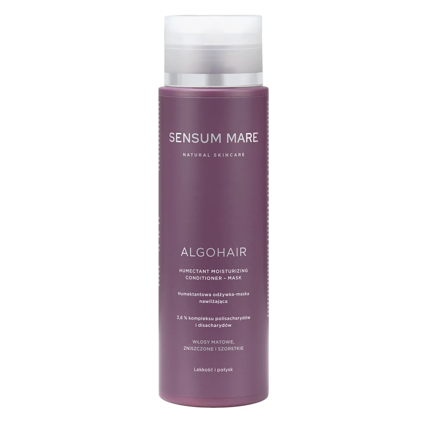 Sensum Mare - Algohair - Humectant Moisturizing Conditioner-Mask - Humektantowa Odżywka-Maska Nawilżająca - 250ml
