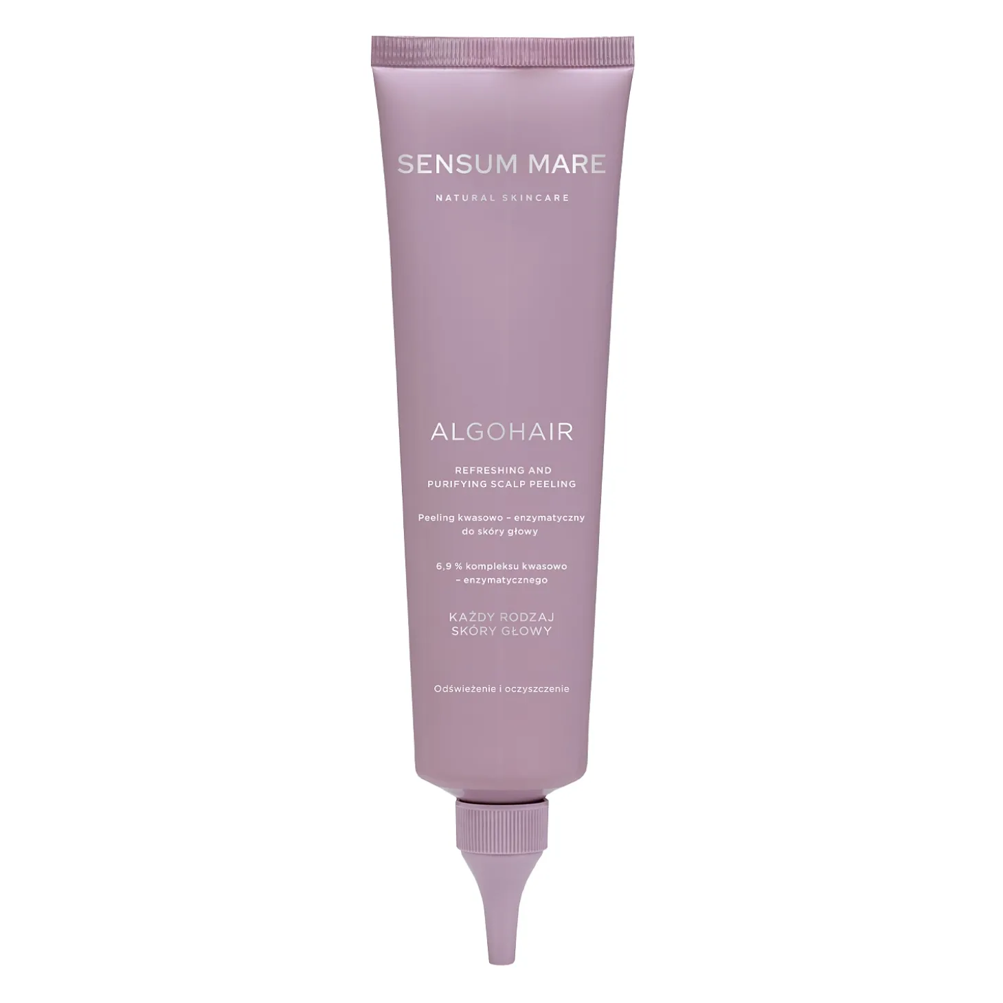 Sensum Mare - Algohair - Refreshing and Puryfing Scalp Peeling - Peeling Kwasowo - Enzymatyczny do Skóry Głowy - 150ml