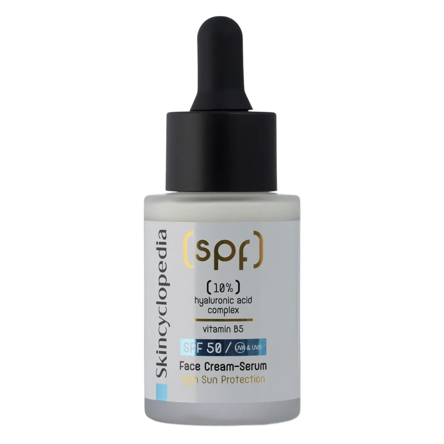 Skincyclopedia - Cream-Serum Hydrating SPF 50 - Nawilżający Krem-Serum do Twarzy z Ochroną Przeciwsłoneczną - 30ml