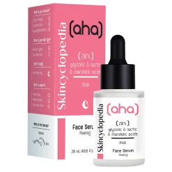 Skincyclopedia - Face Serum 20% AHA + PHA - Złuszczające Serum do Twarzy - 30ml