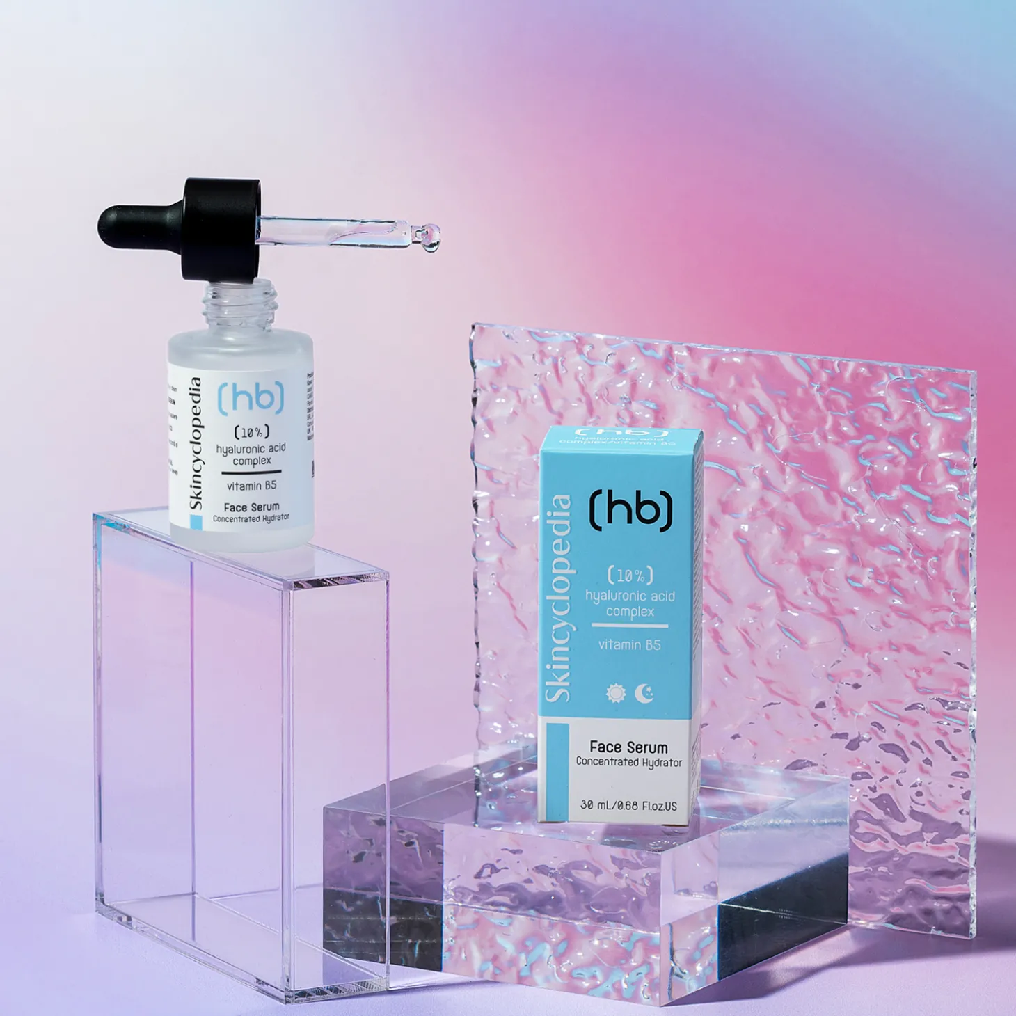 Skincyclopedia - Face Serum 10% Hyaluronic Acid Complex + B5 - Nawilżające Serum do Twarzy - 30ml