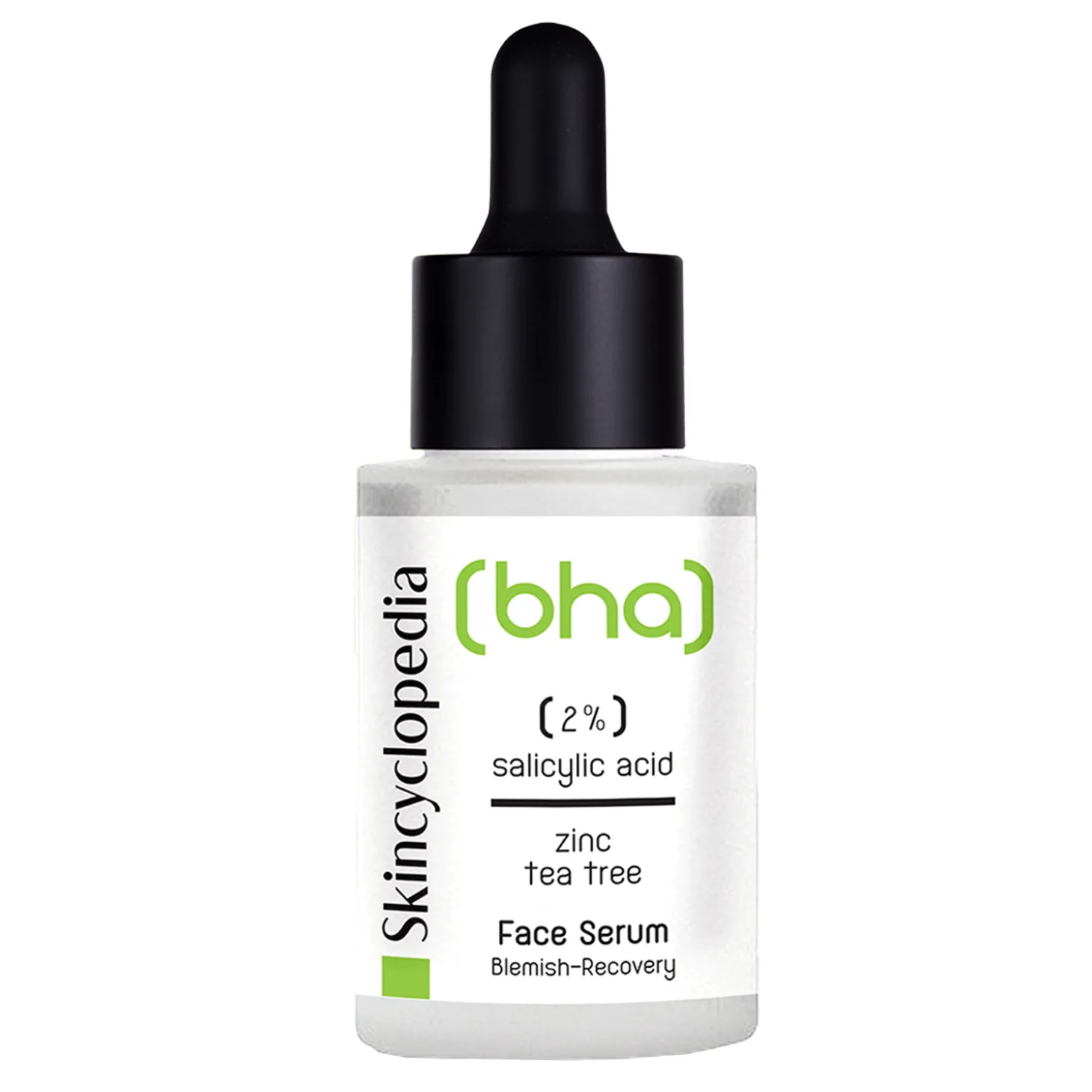Skincyclopedia - Face Serum 2% Salicylic Acid + Tea Tree Oil - Serum Złuszczajaco-Regenerujące do Twarzy - 30ml