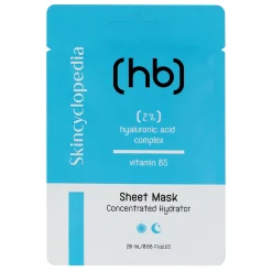 Skincyclopedia - Sheet Mask Hyaluron - Nawilżajaca Maska w Płachcie - 1szt/20ml