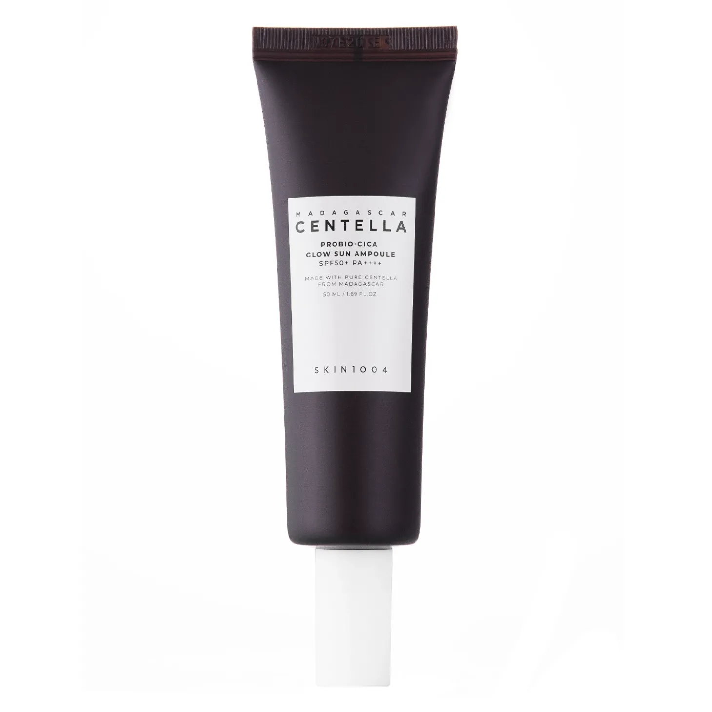 SKIN1004 - Madagascar Centella Probio-Cica Glow Sun Ampoule SPF50+ PA++++ - Nawilżający Krem z Filtrem - 50ml