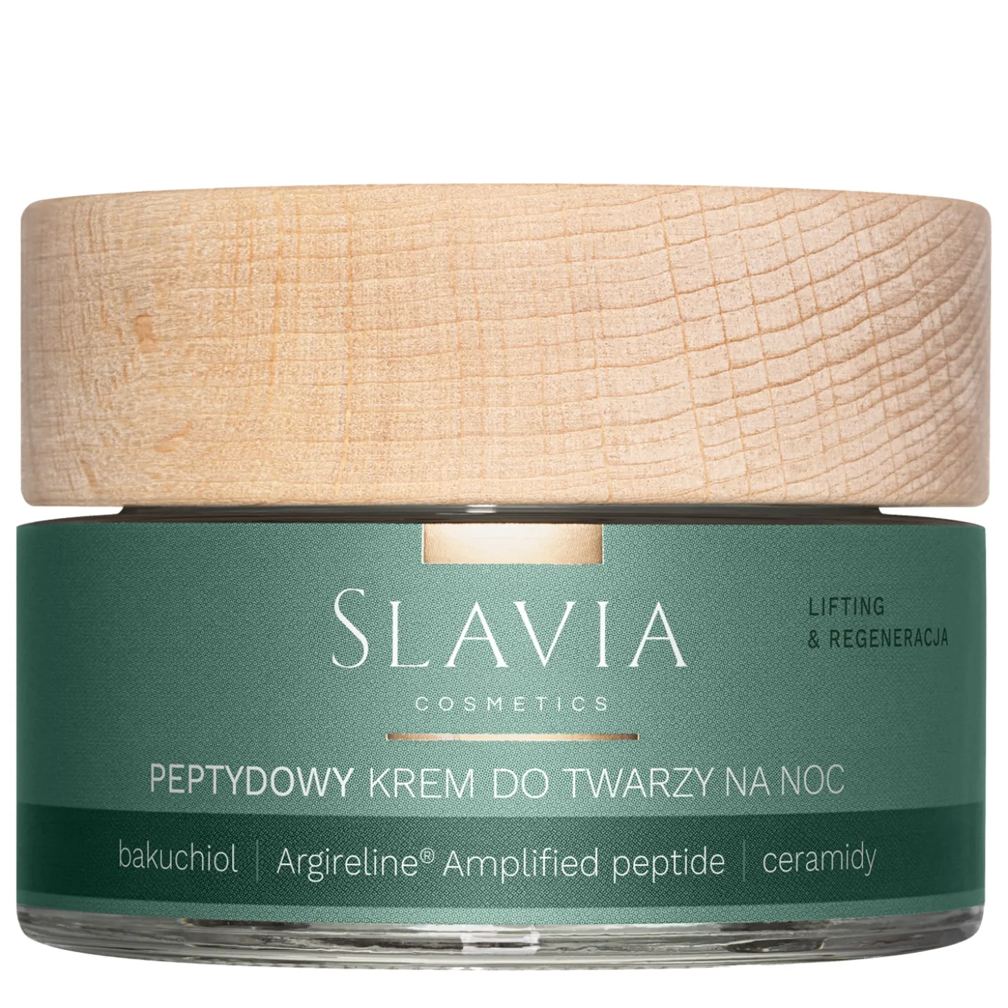 Slavia Cosmetics - Peptydowy Krem do Twarzy na Noc Lifting Regeneracja - 50ml