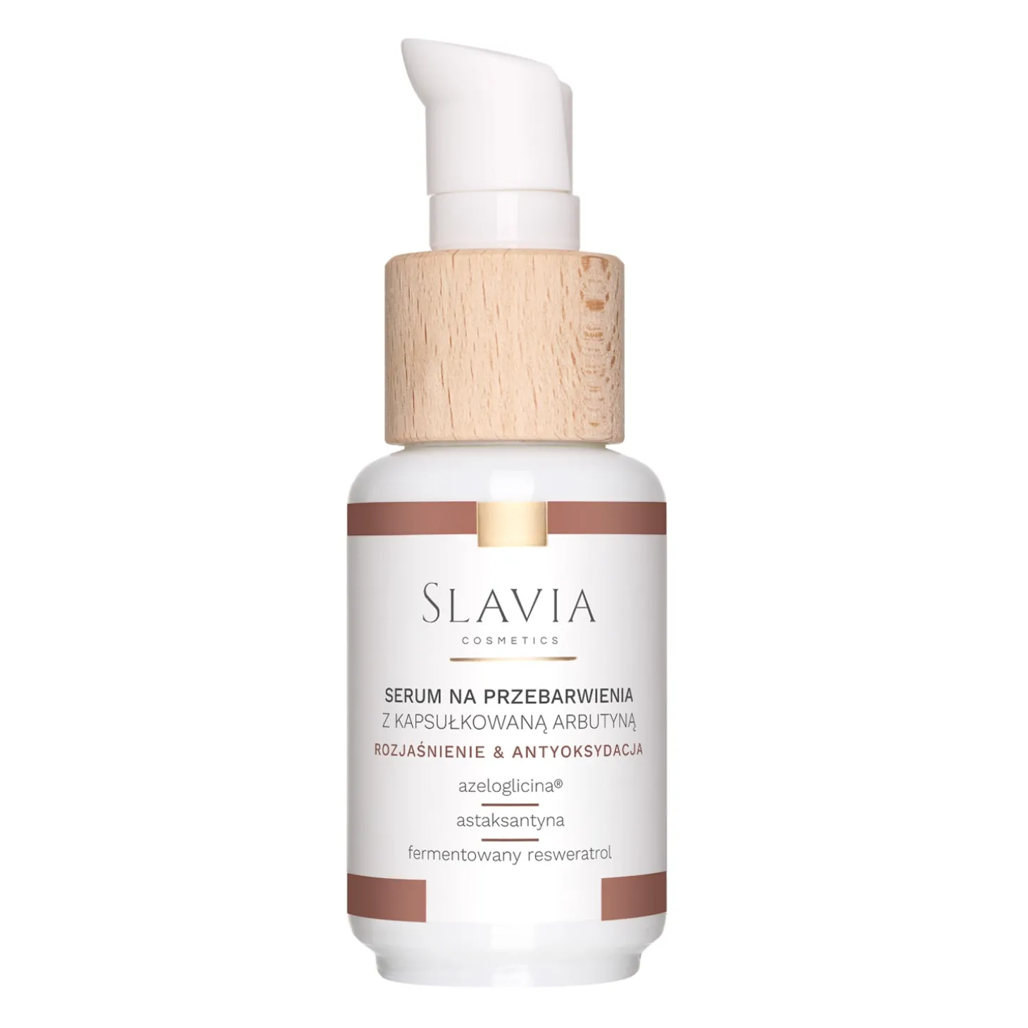 Slavia Cosmetics - Serum na Przebarwienia z Kapsułkowaną Arbutyną - 30 ml