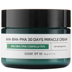 Some By Mi - AHA BHA PHA 30 Days Miracle Cream - Krem do Twarzy z Kwasami AHA, BHA i PHA - 60ml