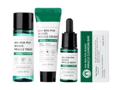 Some By Mi - AHA BHA PHA 30 Days Miracle Starter - Zestaw Pielęgnacyjny Kosmetyków z Kwasami AHA, BHA, PHA